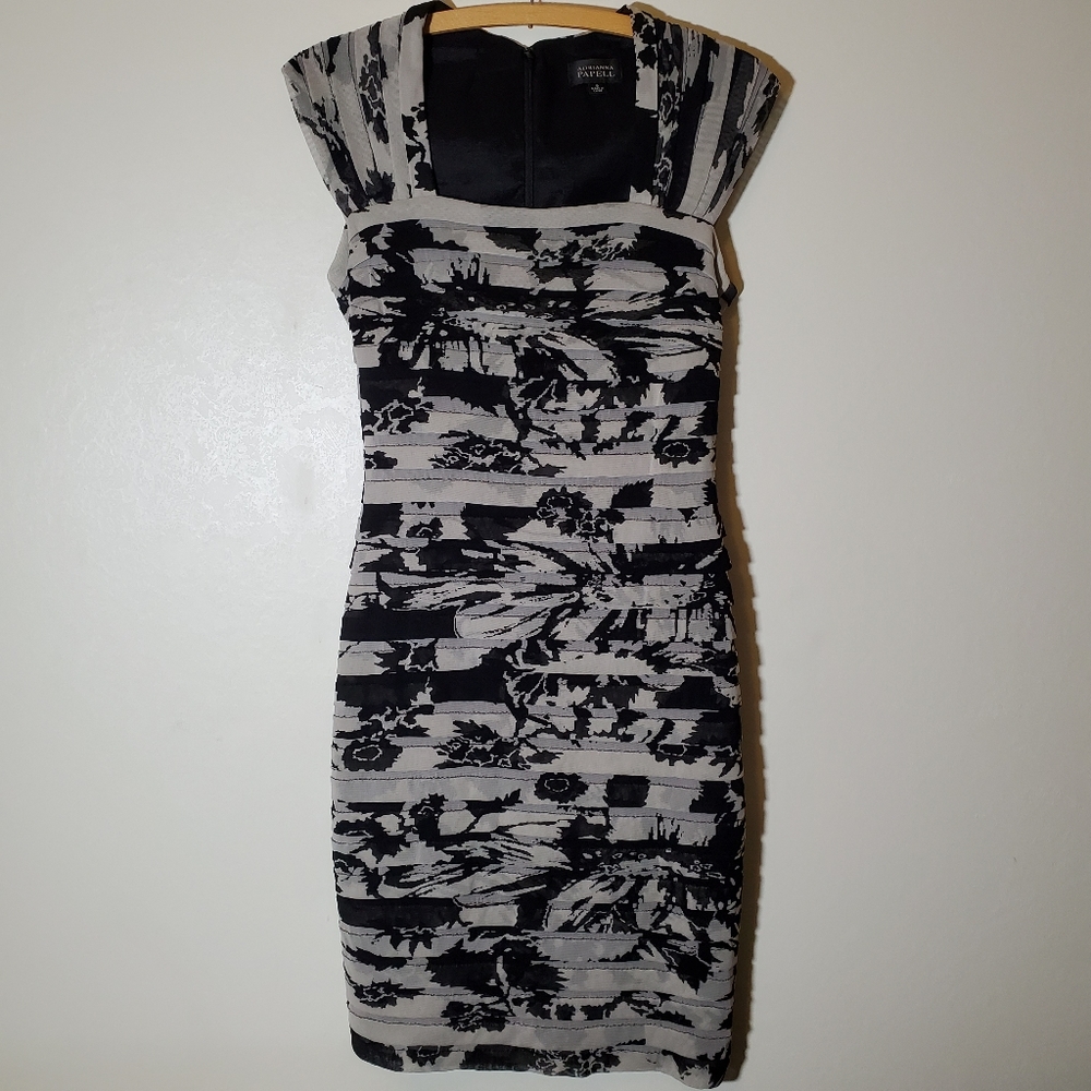 Adrianna Papell bandage style dress